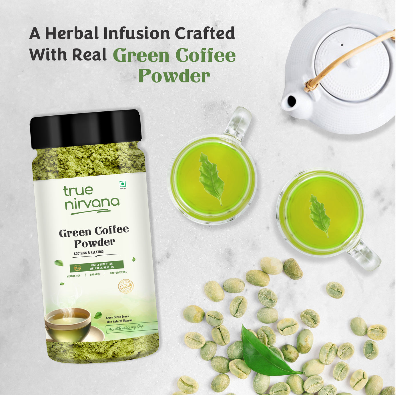 TrueNirvana Green Coffee Powder