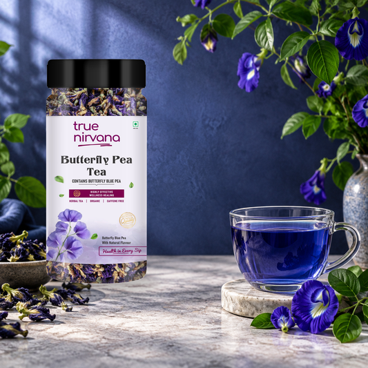 TrueNirvana Butterfly Pea Flower Herbal Tea - 100g