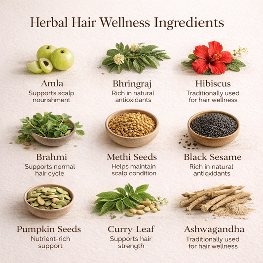 Hair Fall Control Herbal Infusion 100g Loose Leaf