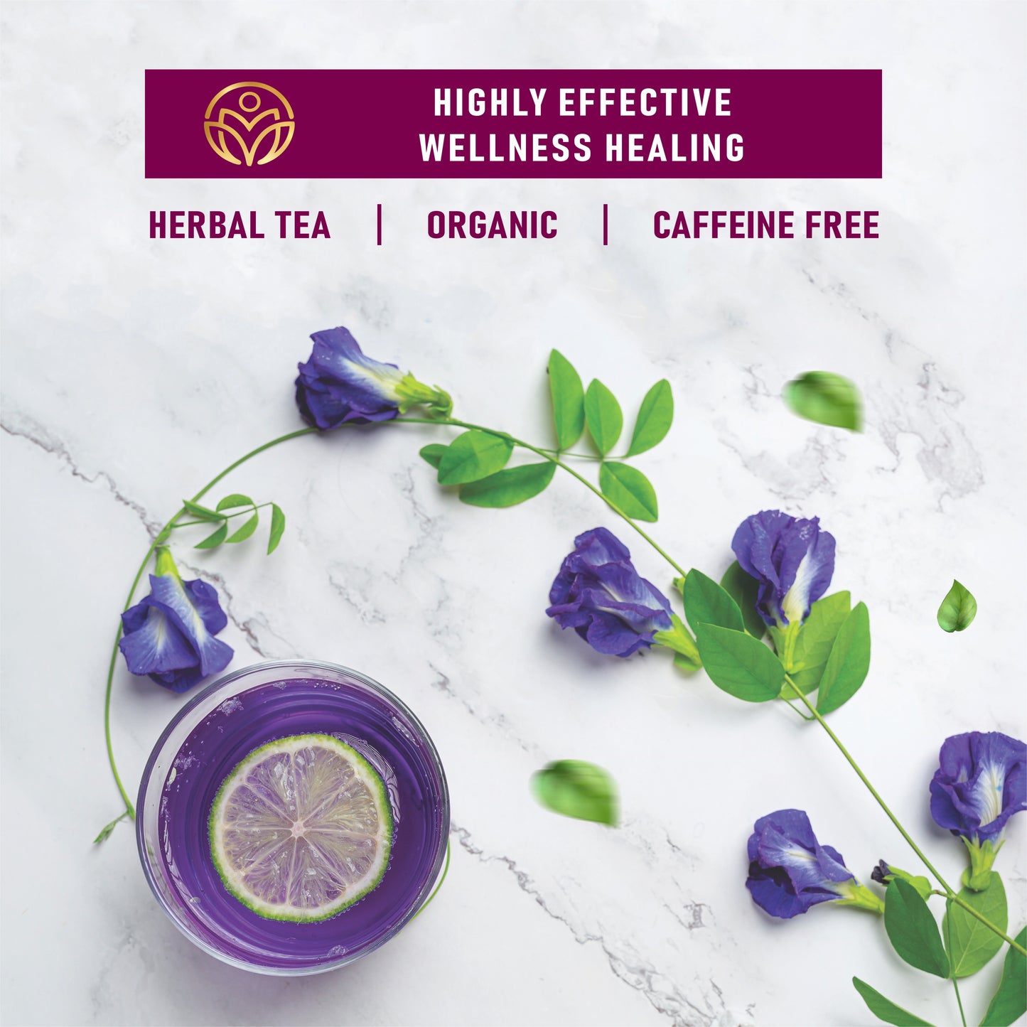 TrueNirvana Butterfly Pea Tea – Relax & Refresh