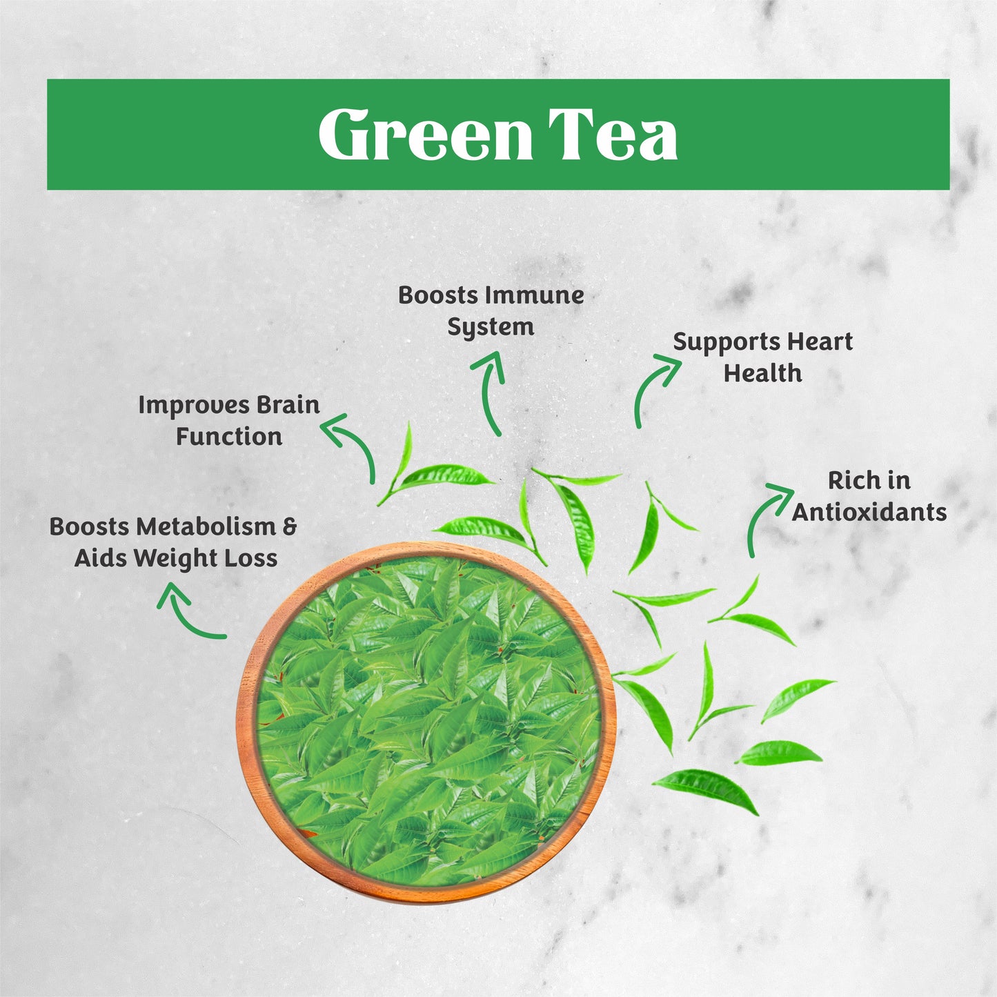 TrueNirvana Green Tea – Natural Detox, Weight Management & Energy