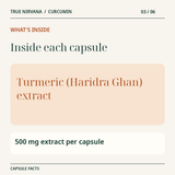True Nirvana Curcumin Capsules - 60 Veg Capsules 3
