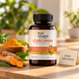 True Nirvana Curcumin Capsules - 60 Veg Capsules 6