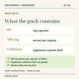TrueNirvana Wheatgrass Capsules – Detox, Energy & Immunity (60 Veg Capsules) 5
