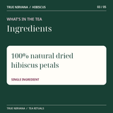 TrueNirvana Hibiscus Flower Herbal Tea - 100g 4