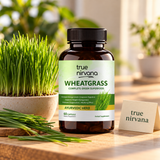 TrueNirvana Wheatgrass Capsules – Detox, Energy & Immunity (60 Veg Capsules) 6