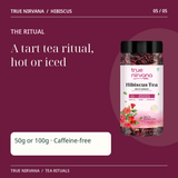 TrueNirvana Hibiscus Flower Herbal Tea - 100g 6