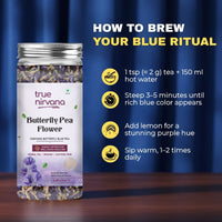 TrueNirvana Butterfly Pea Tea – Relax & Refresh