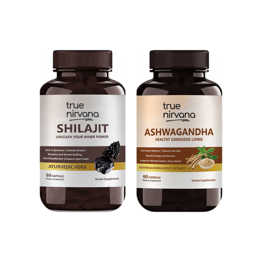 Stress & Resilience Capsule Pack | Ashwagandha + Shilajit Daily Support