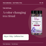 TrueNirvana Butterfly Pea Flower Herbal Tea - 100g 4
