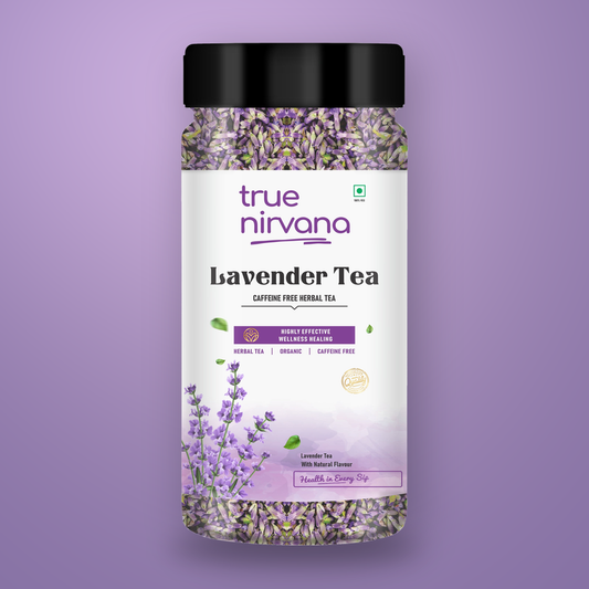 TrueNirvana Lavender Flower Herbal Tea - 100g