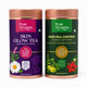 Skin Glow Tea and Hair Fall Control Tea Bundle | Herbal Wellness Combo | Caffeine Free | 100g Each