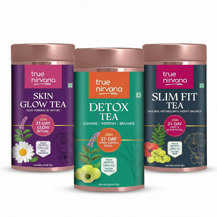 TrueNirvana 21-Day Wellness Tea Combo Pack pack or product image