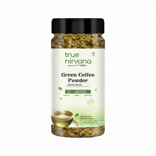 True Nirvana Roasted Arabica Beans Green Coffee Powder