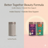 TrueNirvana Skin Glow + Detox Tea Combo for Clear Glow