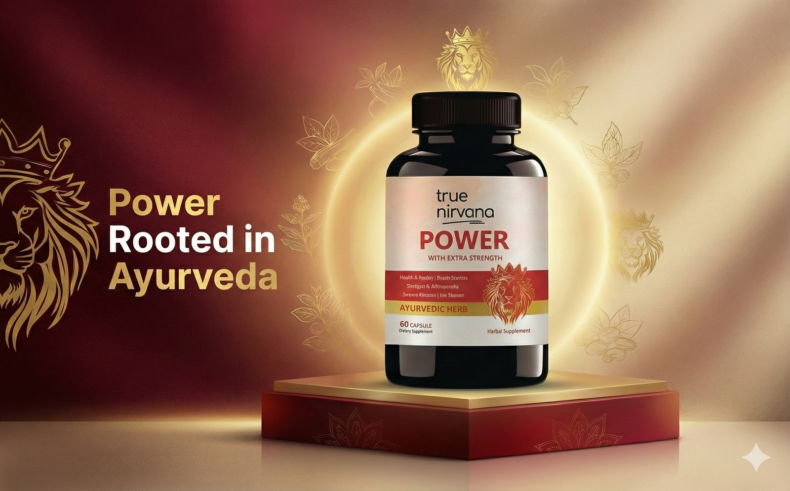 TrueNirvana Men’s Vitality Capsules- 60 Capsules