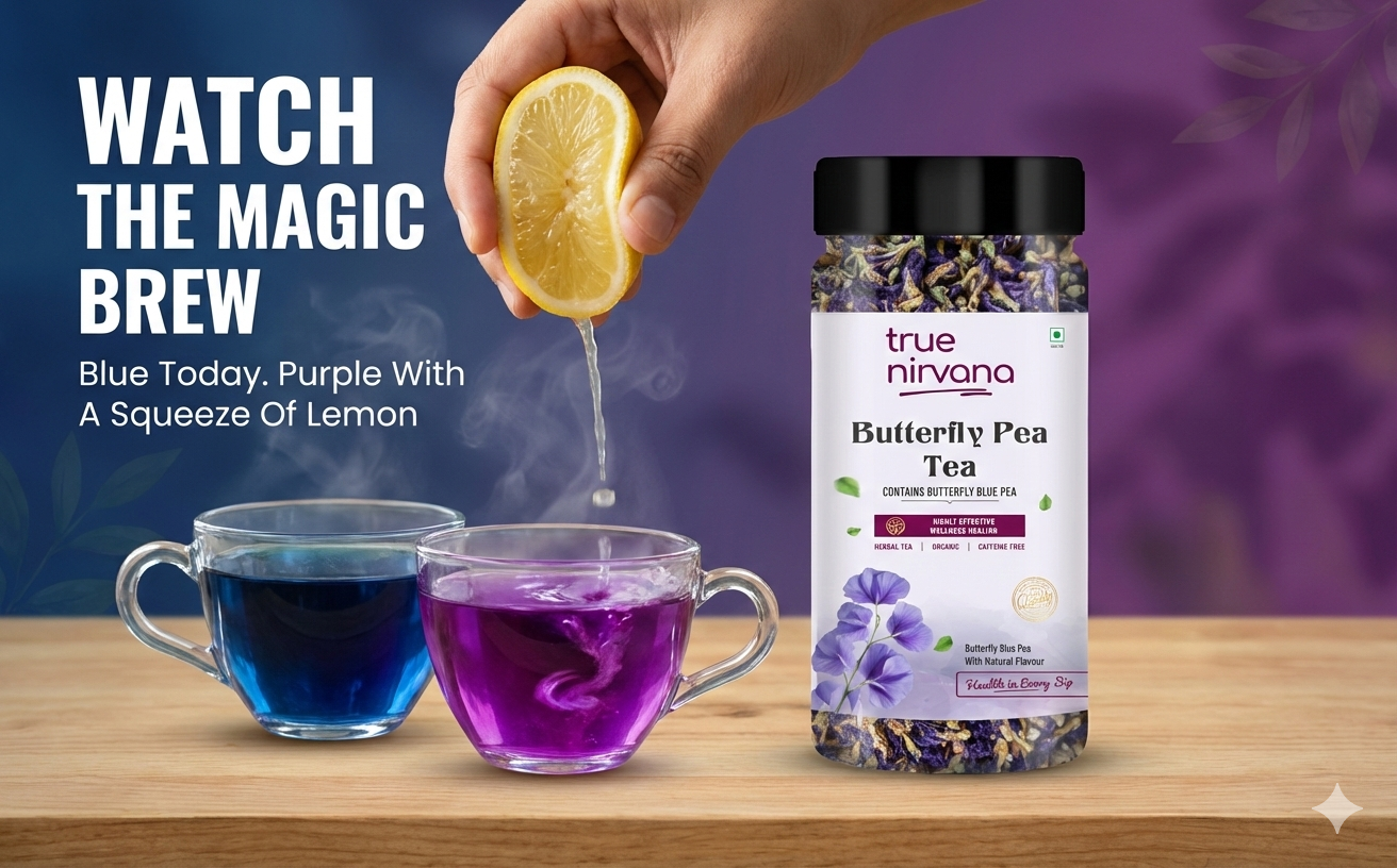 TrueNirvana Butterfly Pea Tea – Relax & Refresh