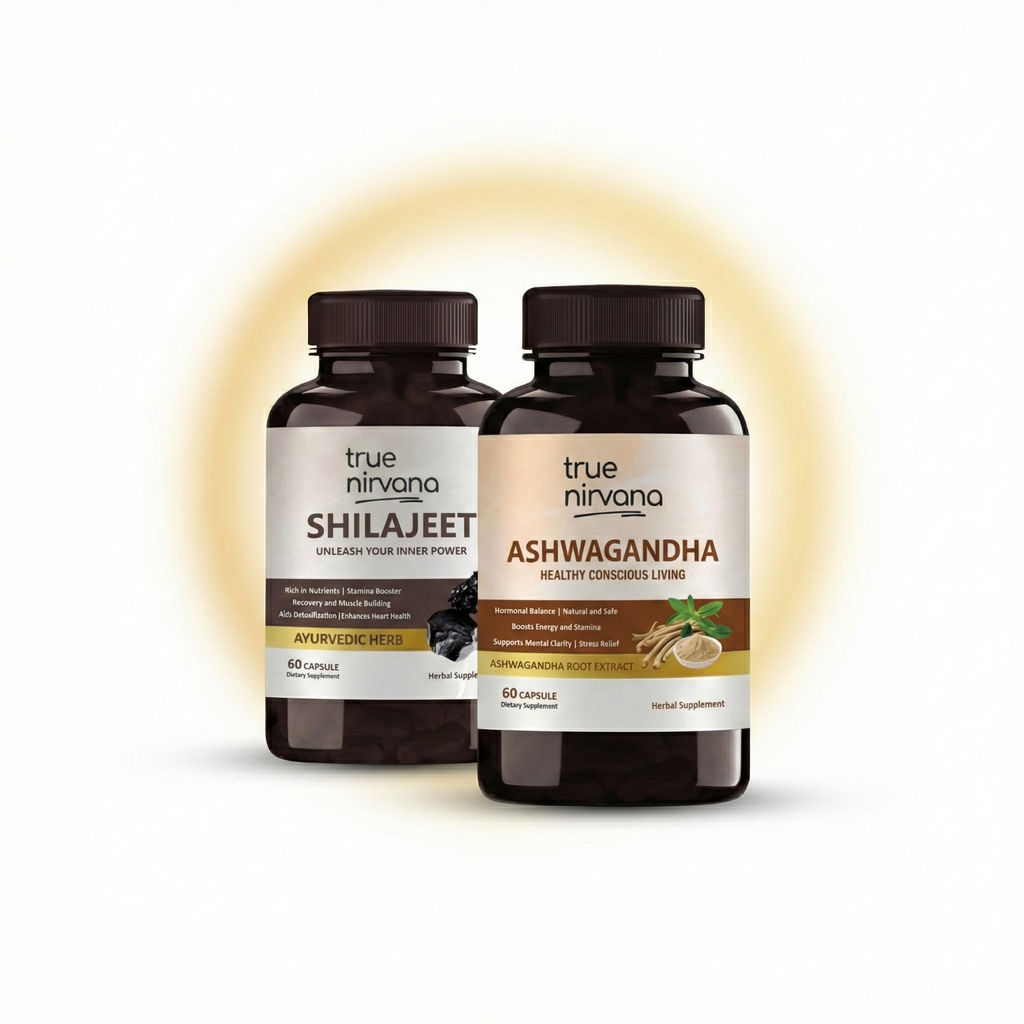 Stress & Resilience Capsule Pack | Ashwagandha + Shilajeet Daily Support