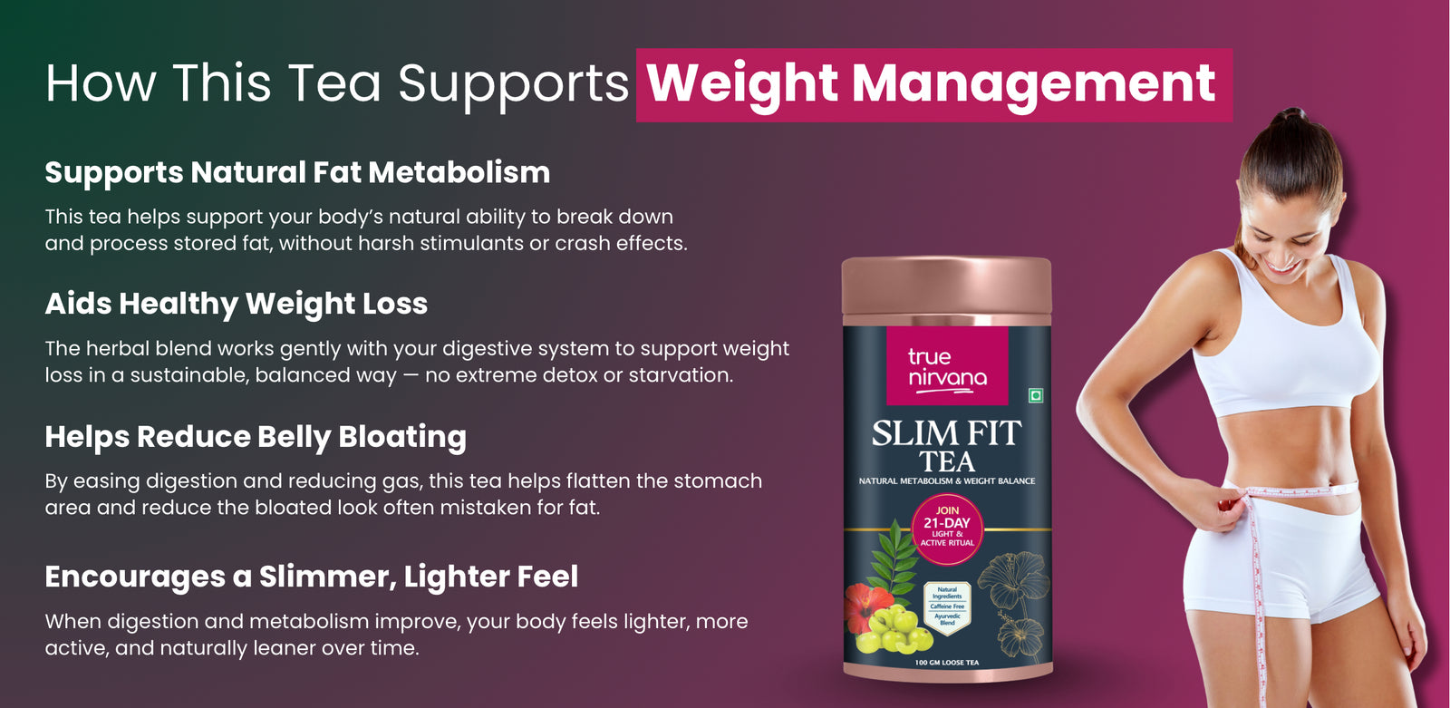 Truenirvana Slim Fit Tea - 100g