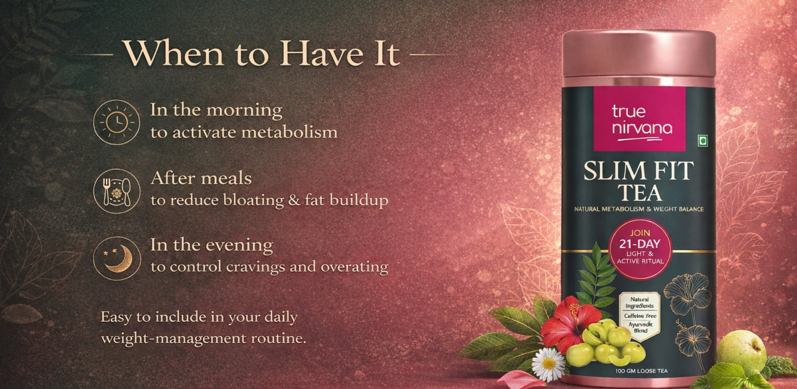 Truenirvana Slim Fit Tea - 100g