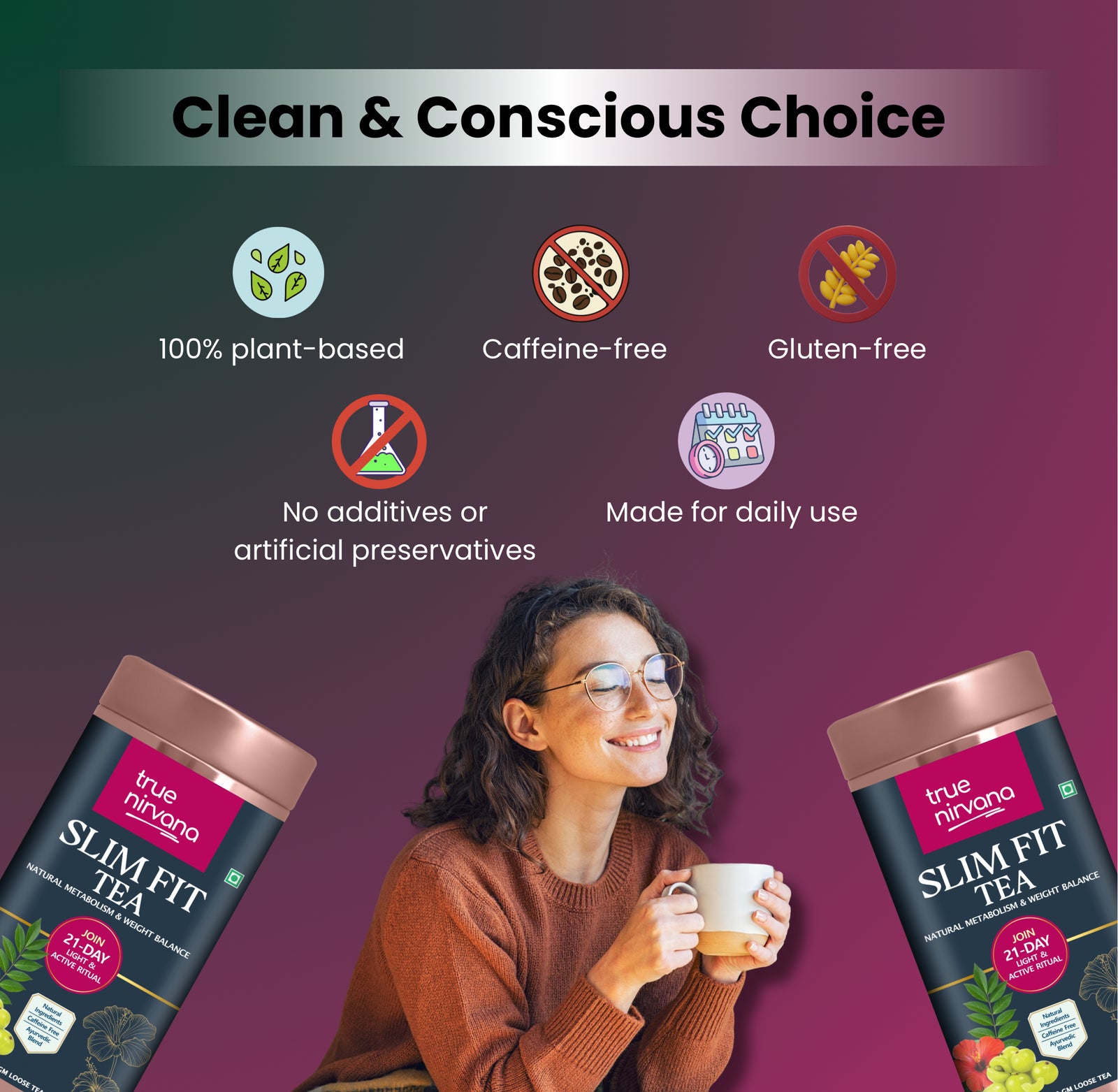 Truenirvana Slim Fit Tea - 100g