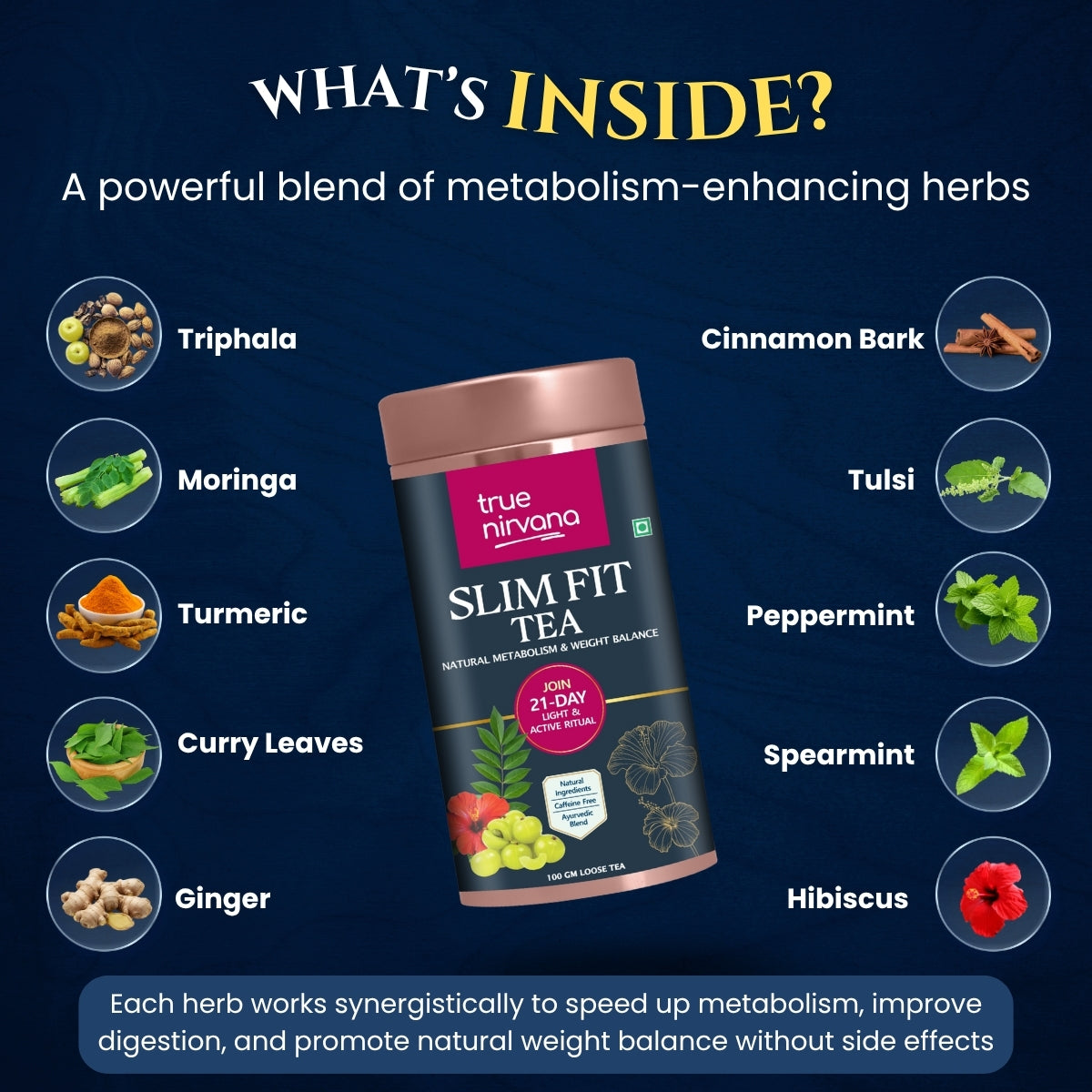 Truenirvana Slim Fit Tea - 100g