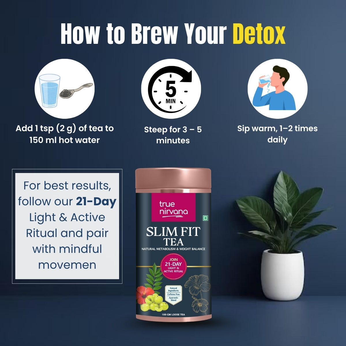 Truenirvana Slim Fit Tea - 100g