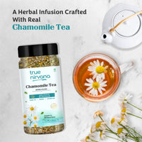 TrueNirvana Chamomile Flower Tea – Calm, Relax & Sleep Support