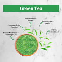 Hibiscus, Chamomile & Green Tea Blend – Calm & Refresh - 50g each