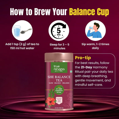 Truenirvana She Balance Tea - 100g