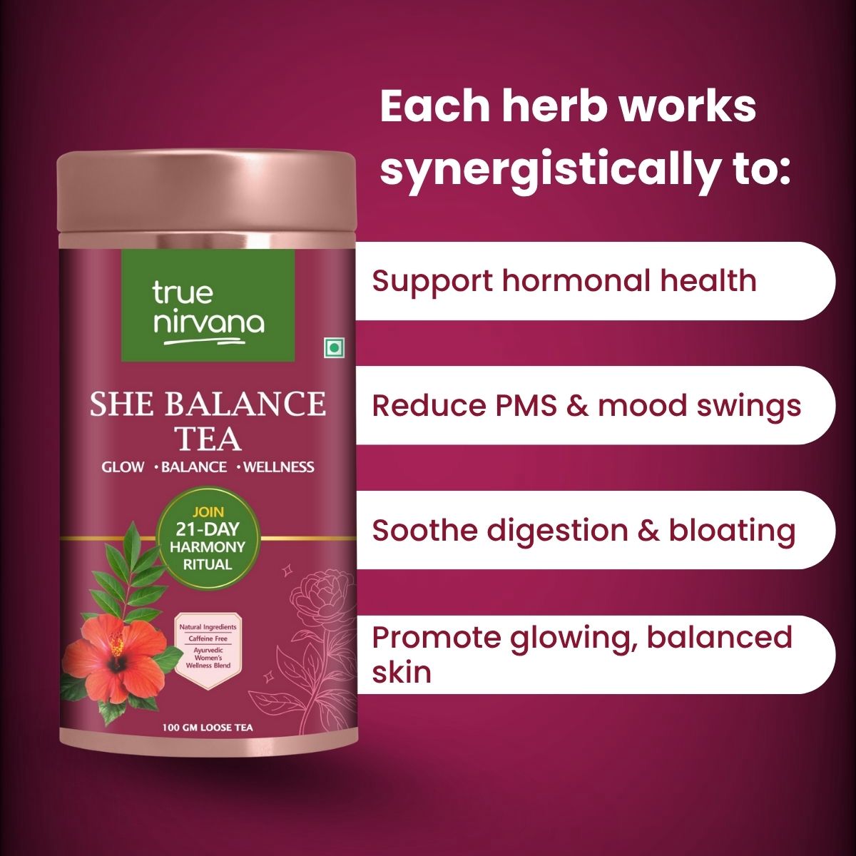 Truenirvana She Balance Tea - 100g