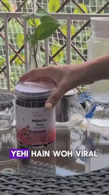 TrueNirvana Hibiscus Flower Herbal Tea - 100g video