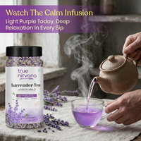 TrueNirvana Lavender Tea – Relaxation & Better Sleep