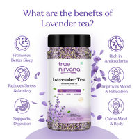TrueNirvana Lavender Tea – Relaxation & Better Sleep