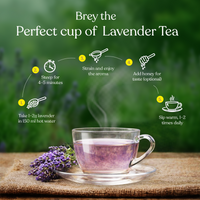 TrueNirvana Lavender Tea – Relaxation & Better Sleep